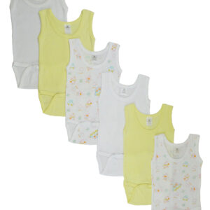 Girls Tank Top Onezies 6 Pack