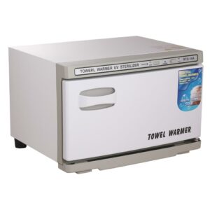 Orku 18L White UV Electric Towel Warmer Steriliser Cabinet Salon Heat