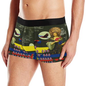 THE FLOWERS OF THE QUEEN Men's All Over Print Boxer Briefs