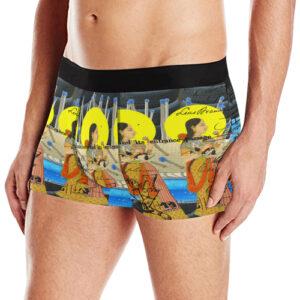 1, 2, 3 V Men's All Over Print Boxer Briefs
