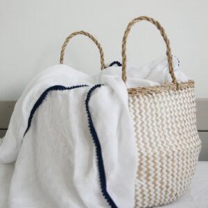 3 Pc Newborn Essential Set - Hooded Towel, Swaddle + Toy Rattle