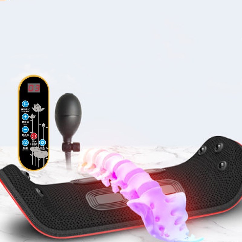 Relaxation Electric Lumbar Traction Device Waist Back Massager Vibration Massage Lumbar Spine Support Waist Relieve Fatigue - Image 6