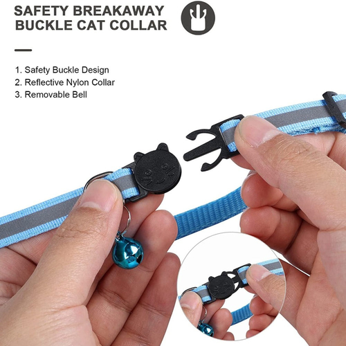 Reflective Airtag Case Collar for Cats and Dogs - Image 6