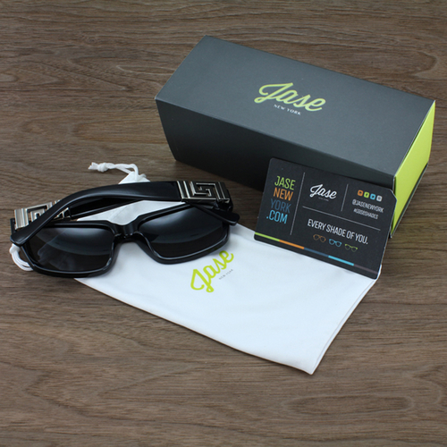 Jase New York Victor Sunglasses in Silver - Image 4