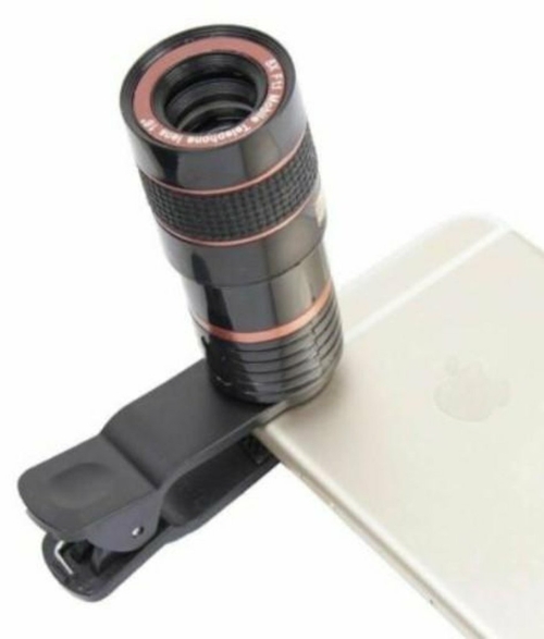 HD Optical Zoom Smartphone Lens with Universal Mobile Phone Clip - Image 4