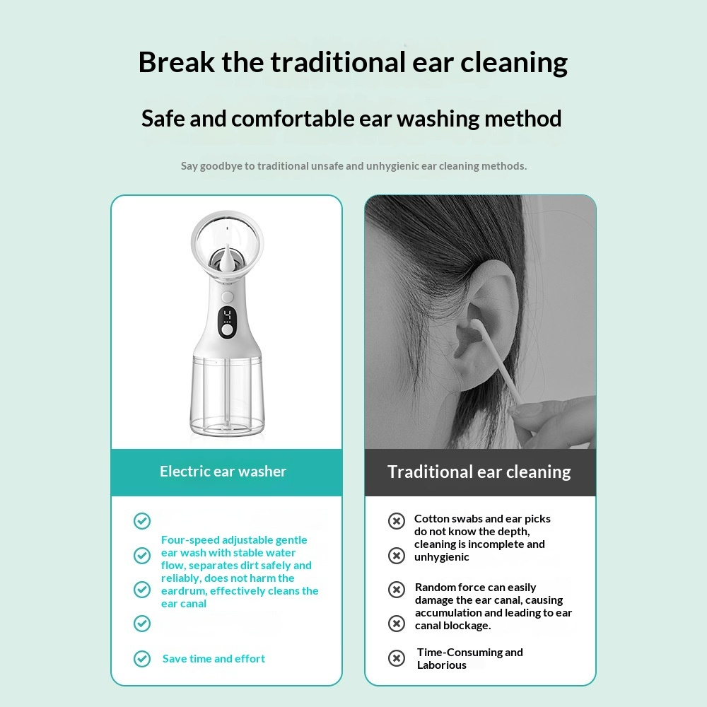 Intelligent Portable Ear Canal Cleaner - Home Use Earwax Removal Tool For Safe Ear Cleaning - Image 6