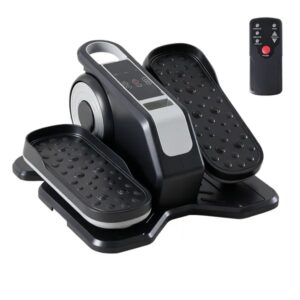 Compact Under-Desk Elliptical - Quiet Mini Pedal Exerciser With Adjustable Speed And LED Display