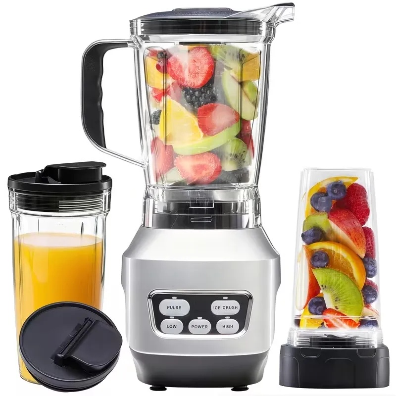 Moothie Blender, Countertop Blenders For Kitchen With 23 34 60oz BPA-Free Portable Cups, Professional Smoothie Maker With Four Programs For Shakes, Sauces, Juice And Ice Crushing - Image 2