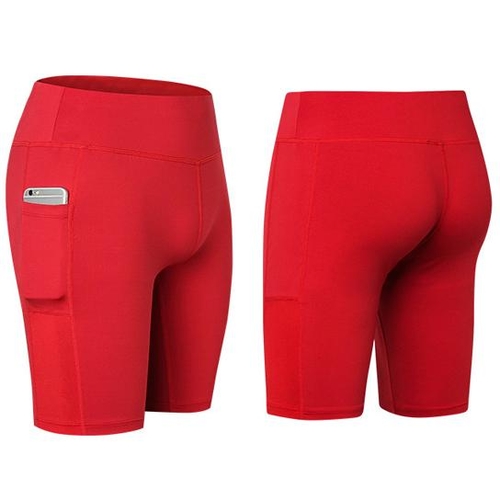 All Seasons Yoga Shorts Stretchable With Phone Pocket - Image 5