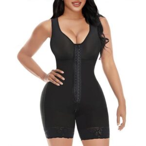 Colombian Women Full Coverage Zipper Crotch Compression Body Shaper After Tummy Tuck And Butt Lift Surgery Free Shipping Is Not Available Self-pickup Is Required.