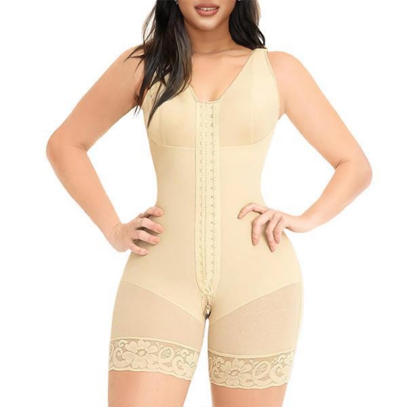 Colombian Women Full Coverage Zipper Crotch Compression Body Shaper After Tummy Tuck And Butt Lift Surgery Free Shipping Is Not Available Self-pickup Is Required. - Image 2