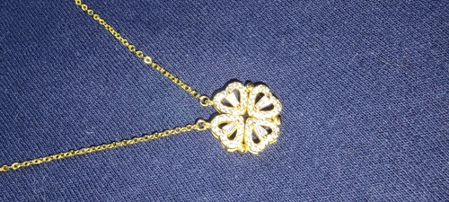 LuckyClover- Four Leaf Heart Shape Necklace - Image 6