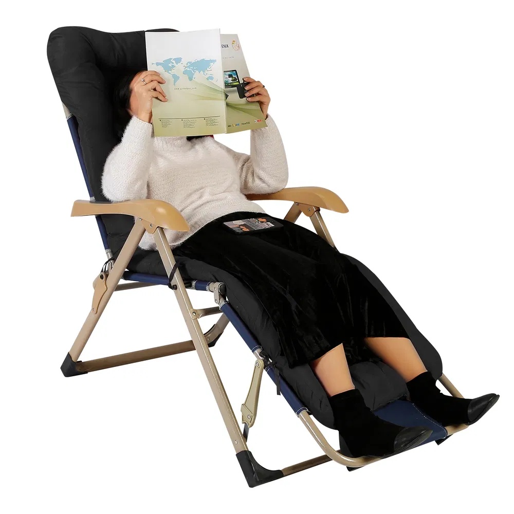 67x22in Chaise Lounger Cushion Recliner Rocking Chair Sofa Mat Deck Chair Cushion - Image 10