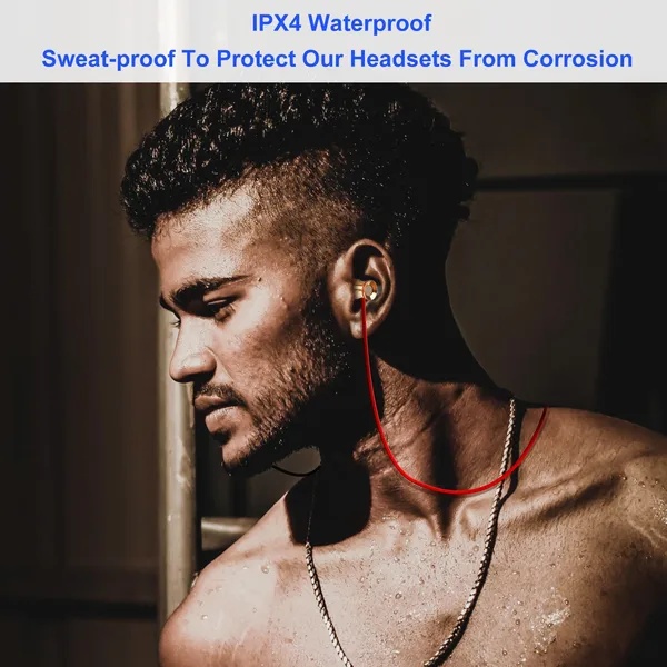 Sport Headsets Wireless V4.1 In-Ear Stereo Headphones Sweat-proof Running Earphones - Image 5