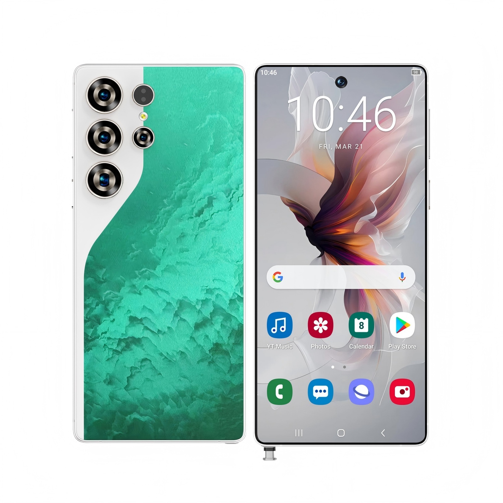 C26 Ultra 5G Unlocked Smartphone, 8GB RAM 256GB Storage Android 15 Cell Phone, 6.9inch FHD Display, 8000mAh Long Battery, Dual SIM, Face & Fingerprint Unlock, GPS, Built-in Stylus - Image 8