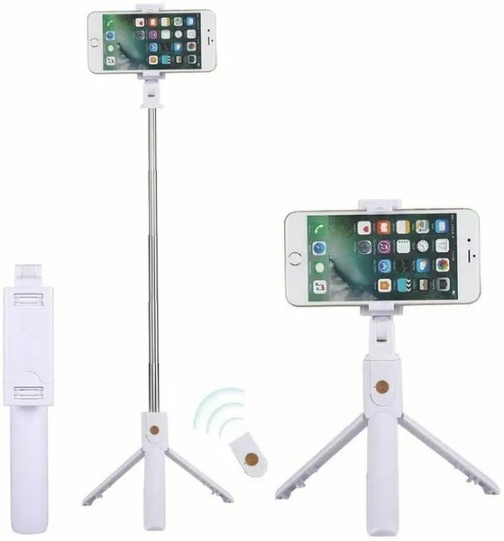 Selfie Stick Tripod Remote Desktop Stand Cell Phone Holder For US - Image 5