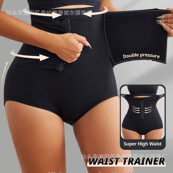 High Waisted Tummy Control Shapewear Panties For Women Postpartum Recovery Waist Trainer Butt Lifter Seamless Body Shaper Underwear - Image 4