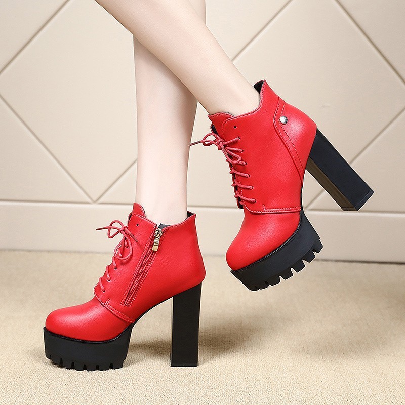 Chunky Heel Platform Boots For Women FallWinter 2025 - Image 2