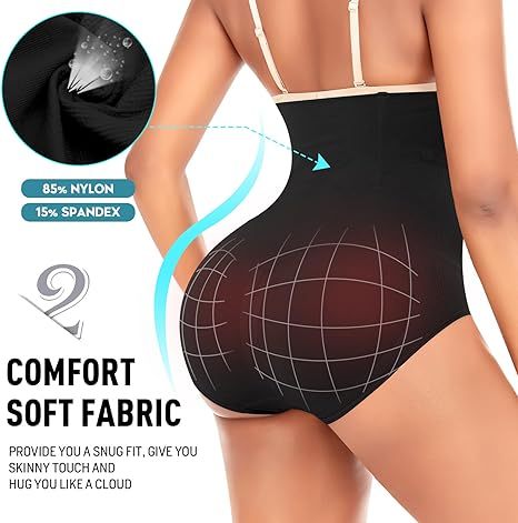 Tummy Control Shapewear - Women's Compression Underwear With Tummy Tuck & Panty Shaper - Image 9