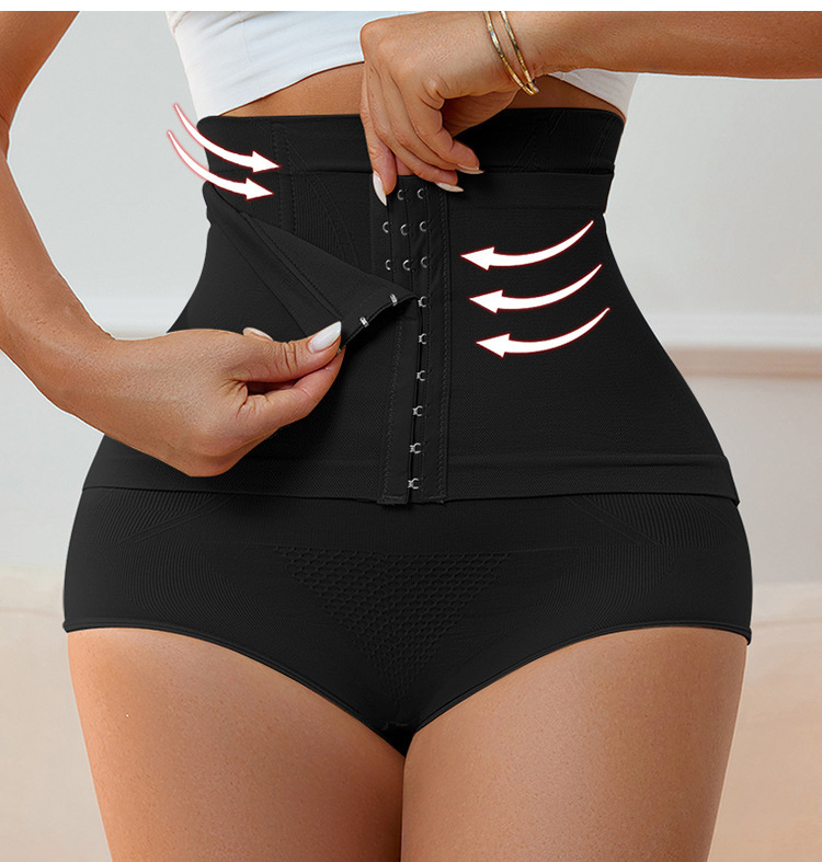 High Waisted Tummy Control Shapewear Panties For Women Postpartum Recovery Waist Trainer Butt Lifter Seamless Body Shaper Underwear - Image 2