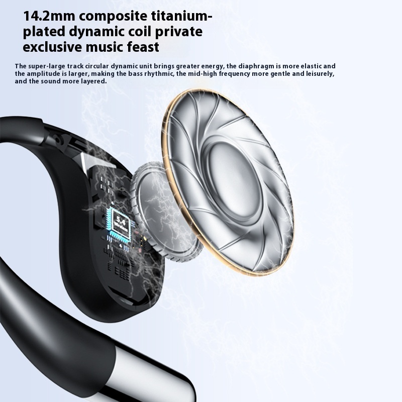 Portable Sports Hanging Ear Bluetooth Earphones - Image 6