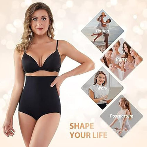 Tummy Control Shapewear - Women's Compression Underwear With Tummy Tuck & Panty Shaper - Image 4
