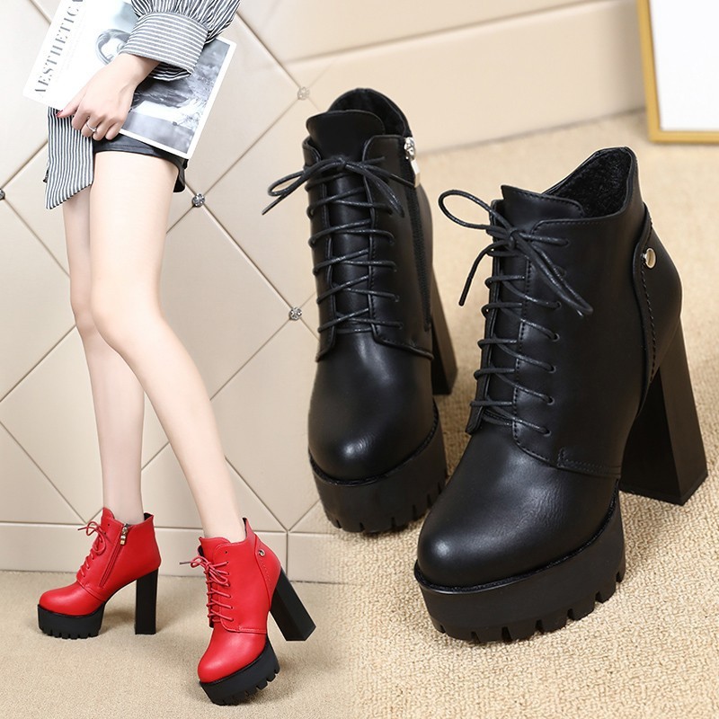 Chunky Heel Platform Boots For Women FallWinter 2025 - Image 4