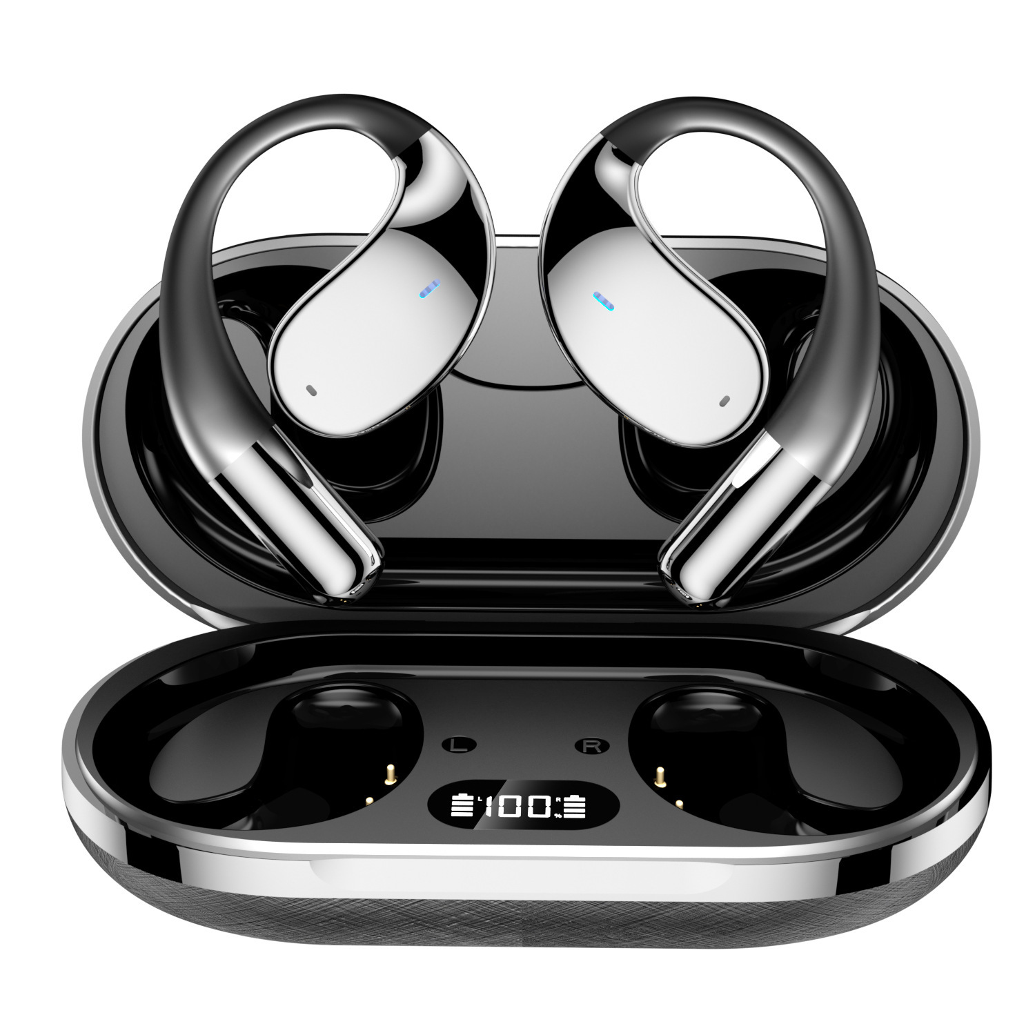 Portable Sports Hanging Ear Bluetooth Earphones - Image 2