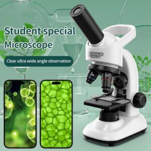 Microscope Professional Model 40X-16000X White,Please Note That The Color And Specification Sold Is White.