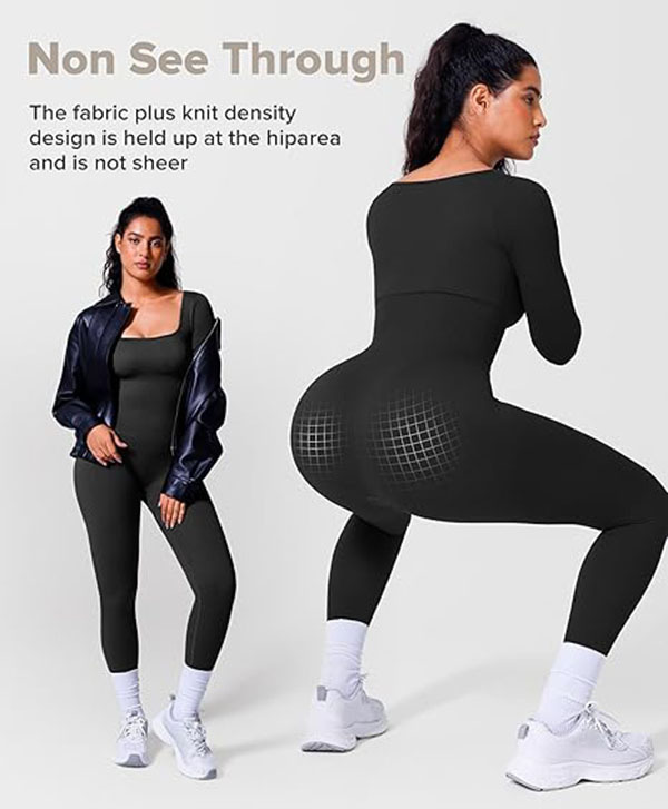 Snatched Waist Body Shaper-Long Sleeve And Full Leg - Image 5