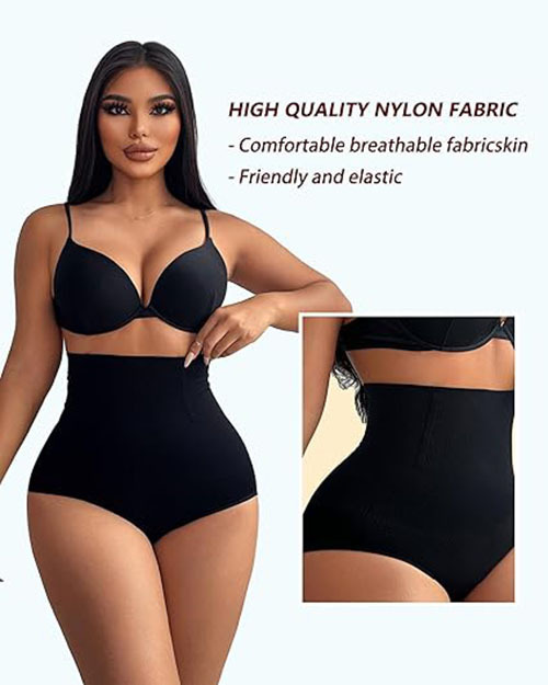 Tummy Control Shapewear - Women's Compression Underwear With Tummy Tuck & Panty Shaper - Image 3