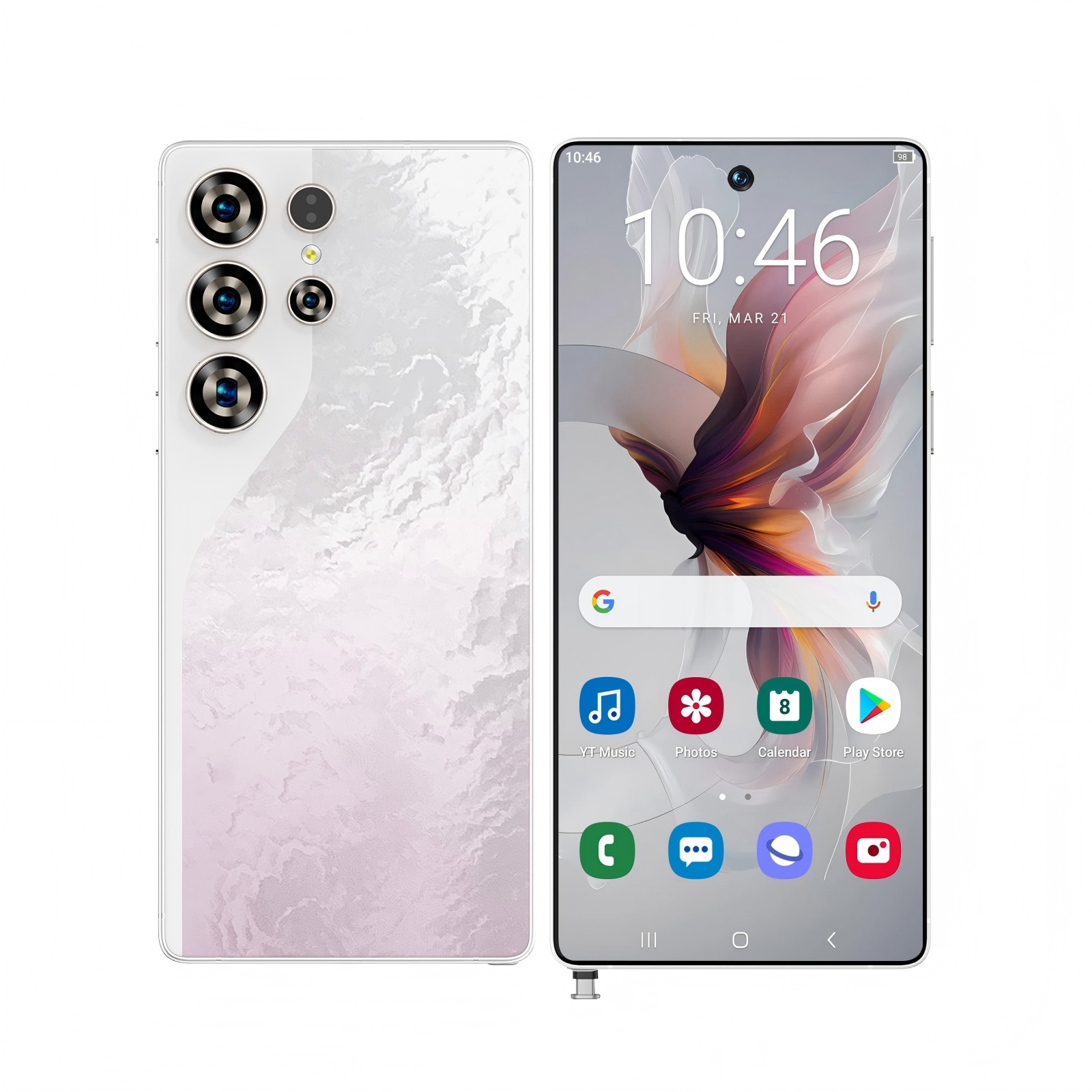 C26 Ultra 5G Unlocked Smartphone, 8GB RAM 256GB Storage Android 15 Cell Phone, 6.9inch FHD Display, 8000mAh Long Battery, Dual SIM, Face & Fingerprint Unlock, GPS, Built-in Stylus - Image 9