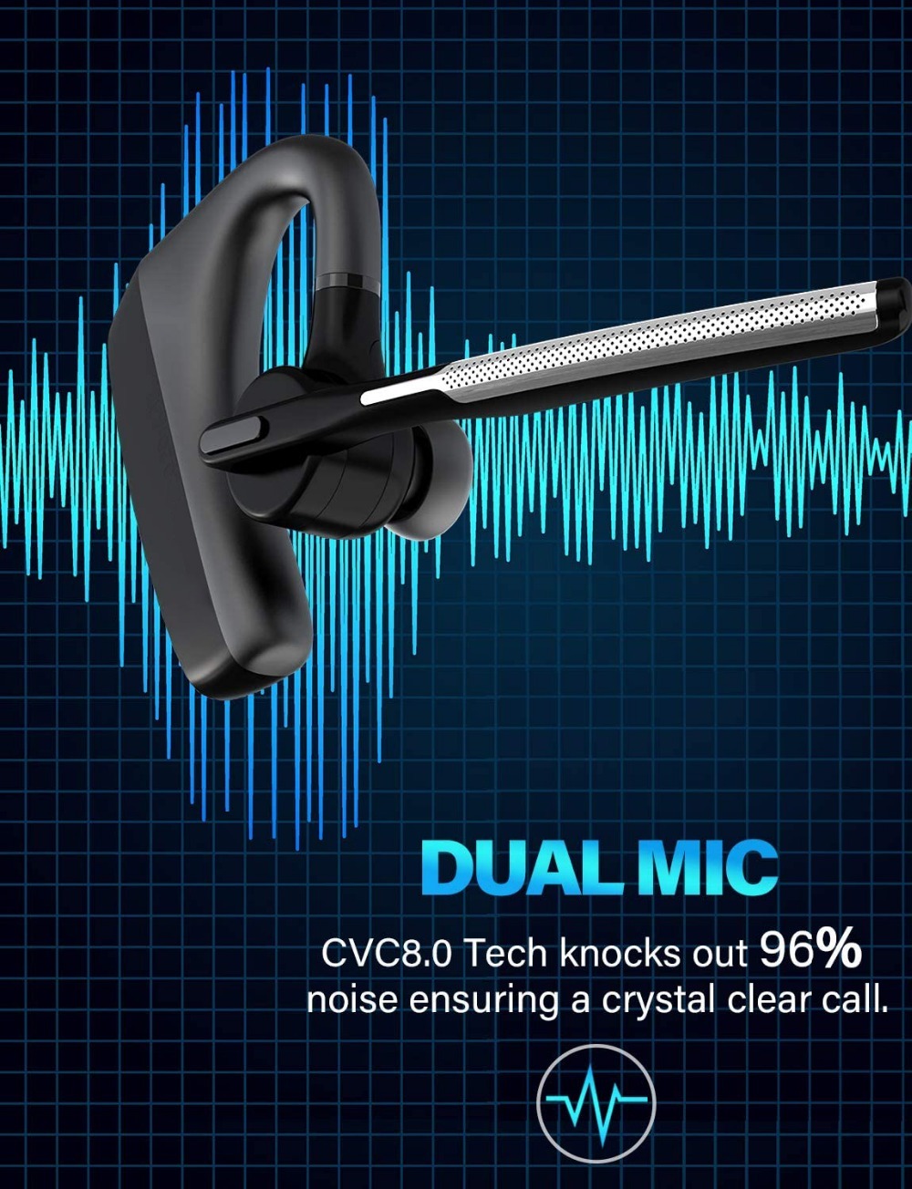 Bluetooth Headset Noise Reduction Without HD - Image 3