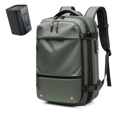 Travel Backpack Men's Business Multifunction Computer Bag Vacuum Compression Large-capacity Backpack - Image 2