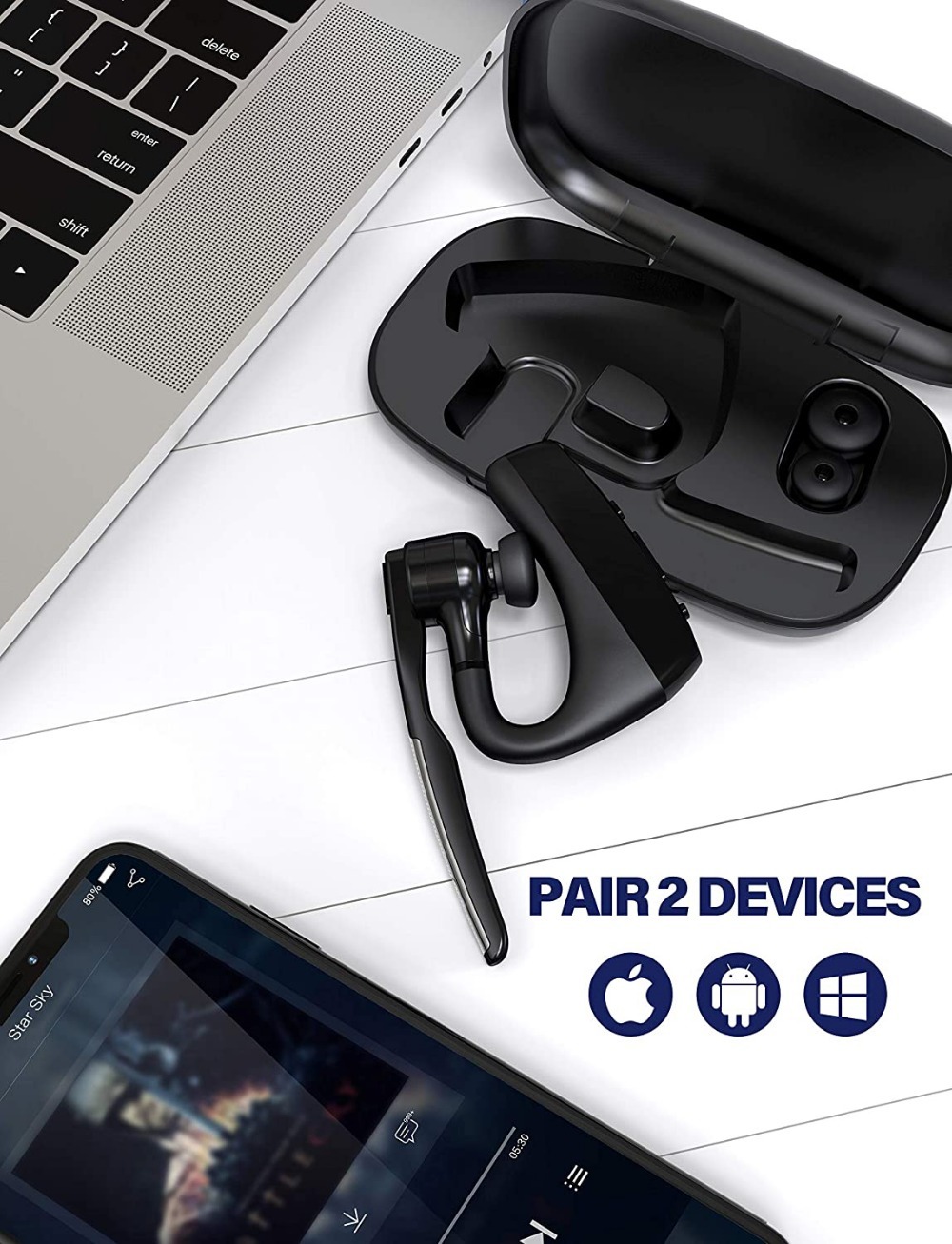 Bluetooth Headset Noise Reduction Without HD - Image 4