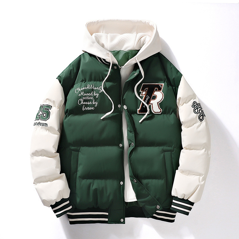 Men's Fashionable Winter Puffer Jacket - Image 4